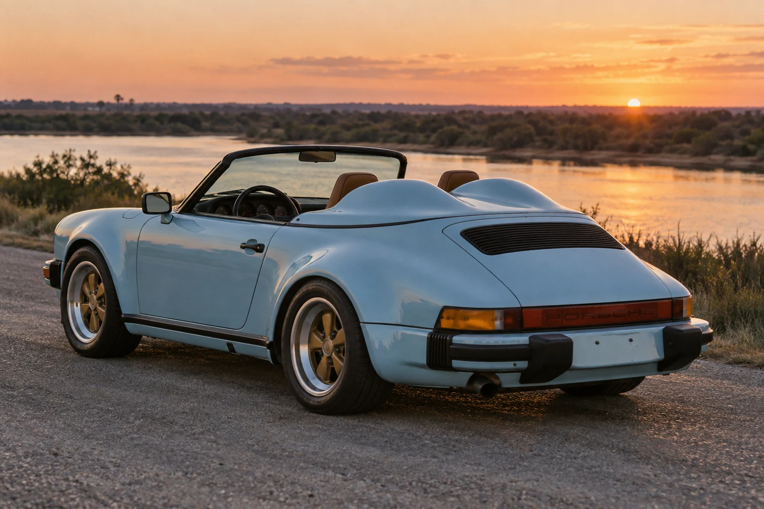 Illustrative image: G-series Speedster in Gulf Blue